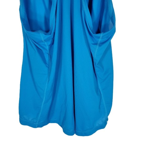 Z by Zella tank top blue light weight racerback Running Gym Workout XL - Picture 9 of 9